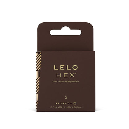 Preservativi HEX Respect XL Confezione da 3 - Lelo