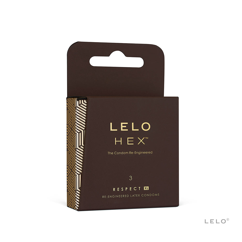 Preservativi HEX Respect XL Confezione da 3 - Lelo