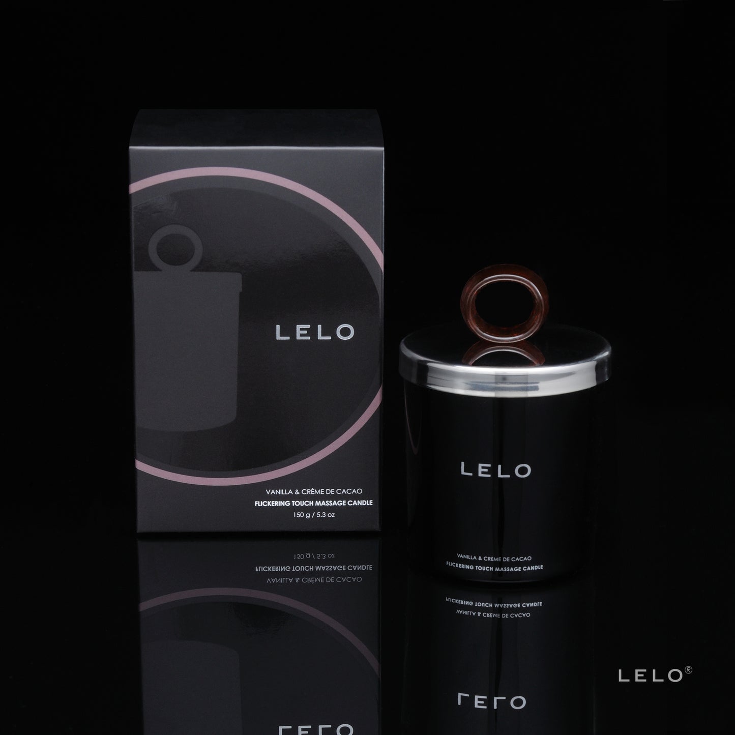 Lelo - Candela da massaggio alla vaniglia e crema di cacao